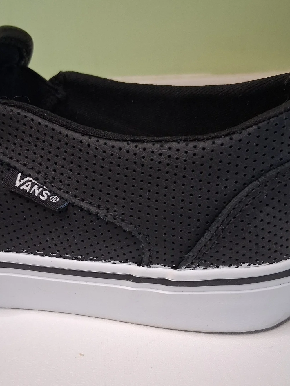 Women's Black Slip-On Vans Casual Shoes - Comfortable Everyday Wear - Picture 9 of 13